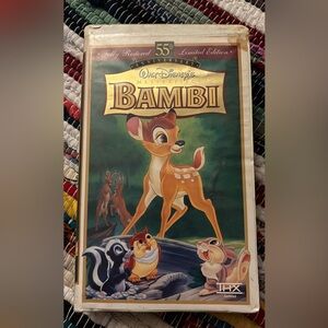 Disney Bambi VHS